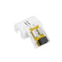 Lanberg OU6-0001-W Roseta de pared RJ-45 Cat.6 Blanco